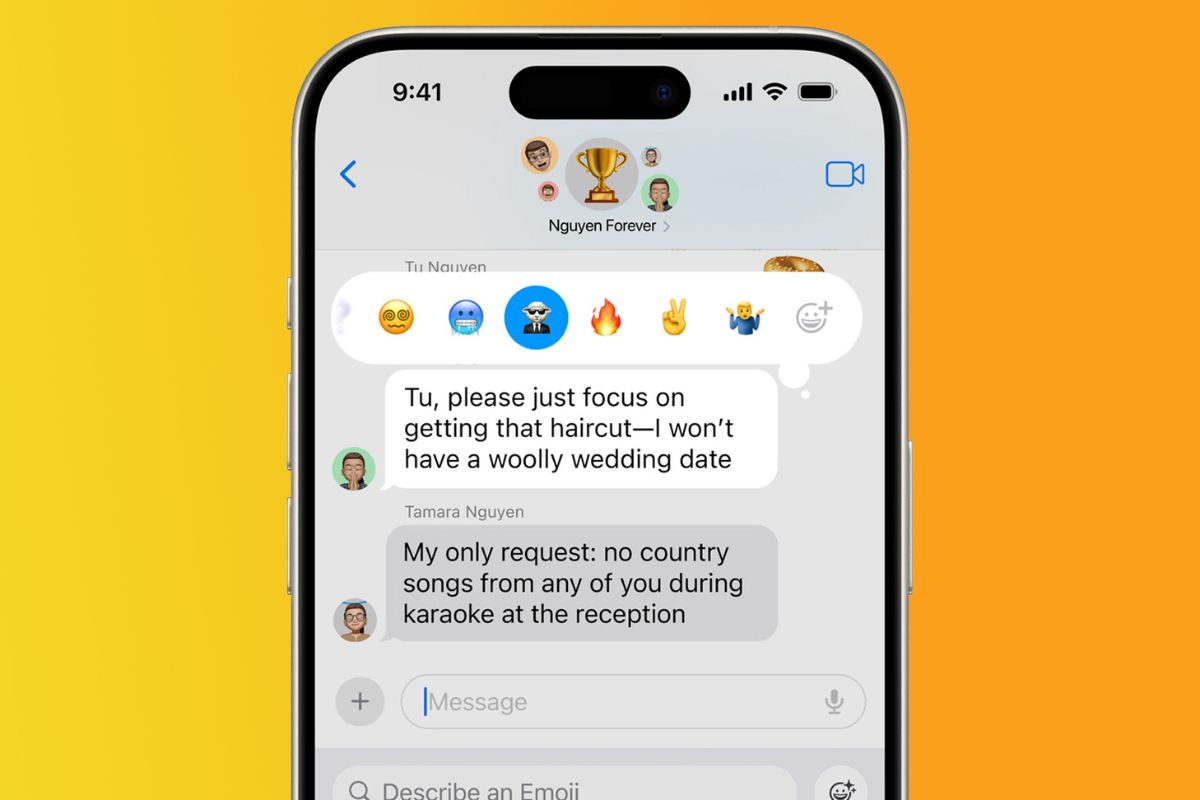 Lưu ý khi tạo genmoji động cá nhân hóa với Apple Intelligence