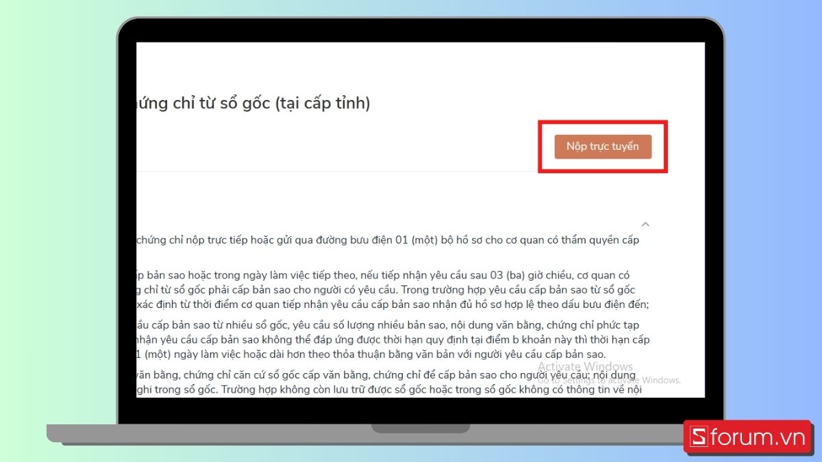 Tìm kiếm thủ tục cấp bản sao bằng tốt nghiệp THPT