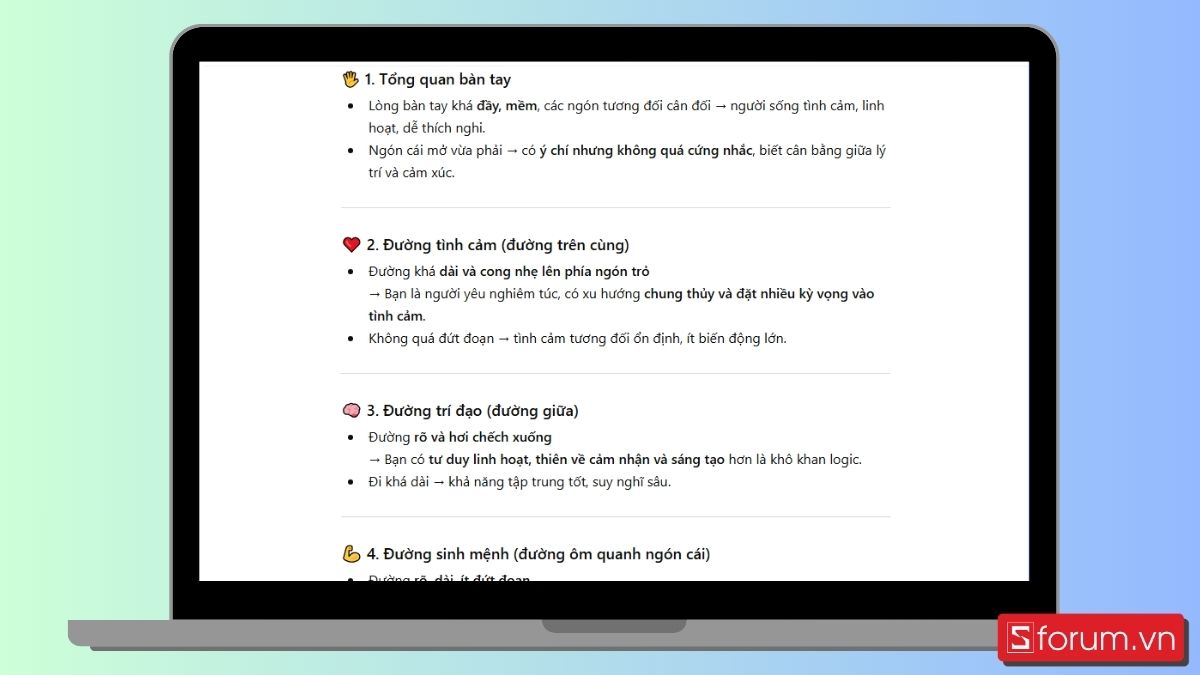 Bước 4: Nhận và đọc kết quả