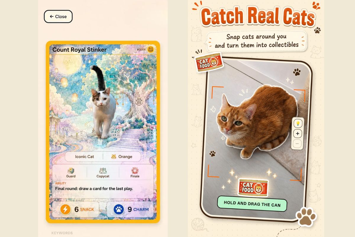 CatchCat có gì khác so với Pokémon GO?