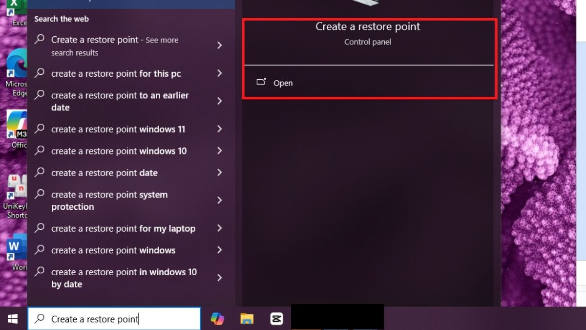 Hướng dẫn các bước khôi phục hệ thống (System Restore) - Bước 1
