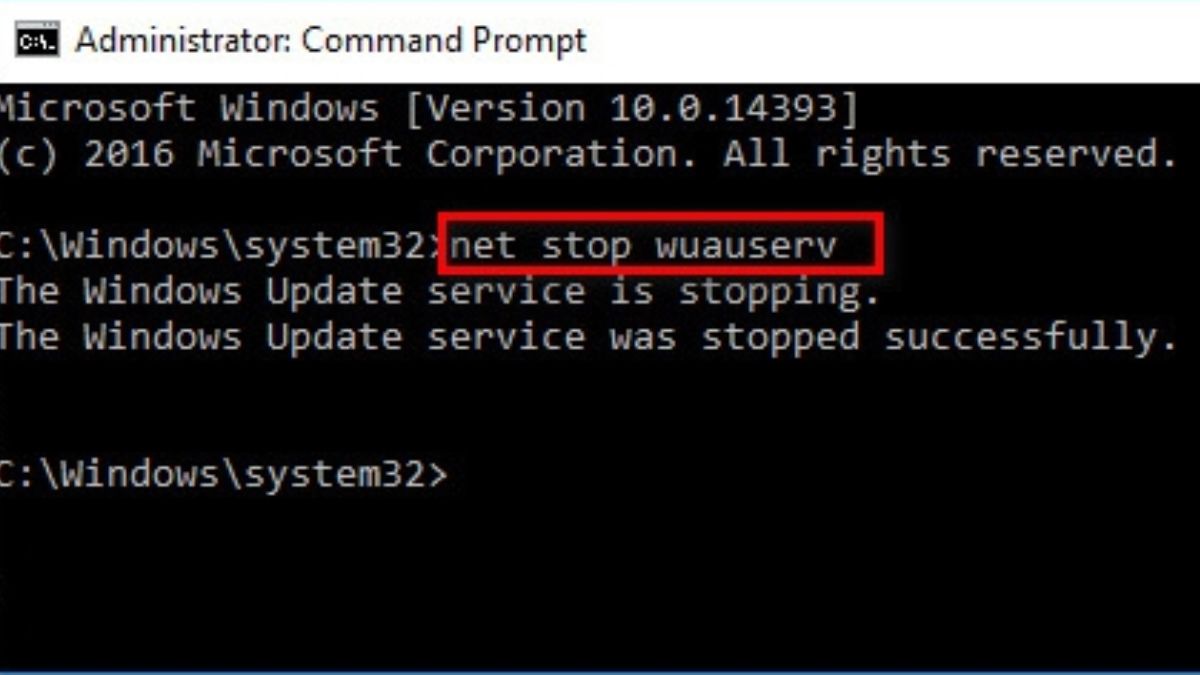 khắc phục lỗi Your device is missing important security and quality fixes bằng Đổi tên thư mục Software Distribution - Bước 2