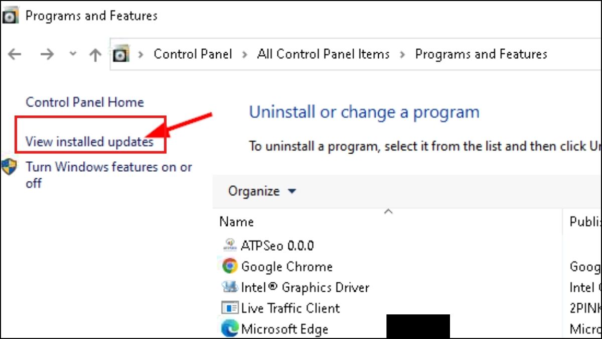 Cài đặt lại Windows Updates  - Bước 3