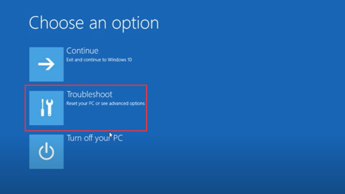 Cách sửa lỗi Your PC Device Needs to Be Repaired bằng startup repair - bước 3