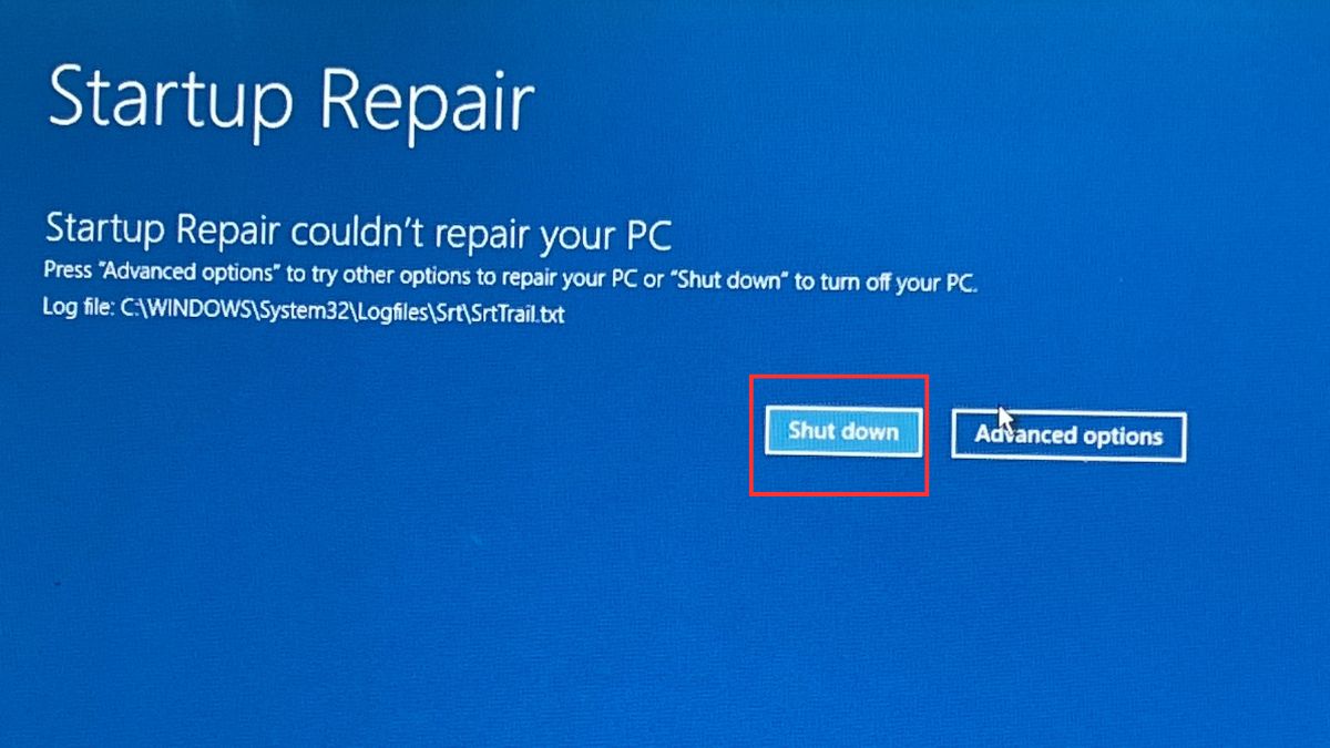 Cách sửa lỗi Your PC Device Needs to Be Repaired bằng startup repair - bước 5