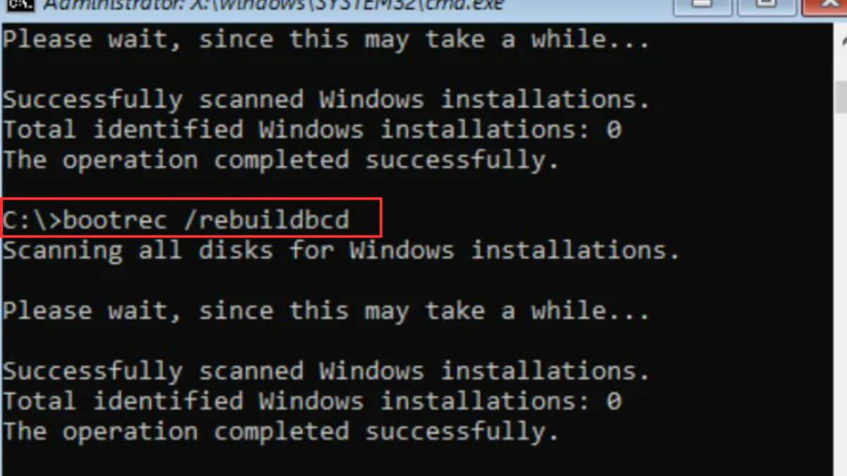 Cách sửa lỗi Your PC Device Needs to Be Repaired bằng command prompt - bước 2
