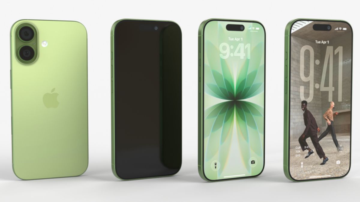 Màu xanh trên iPhone 17 độc đáo