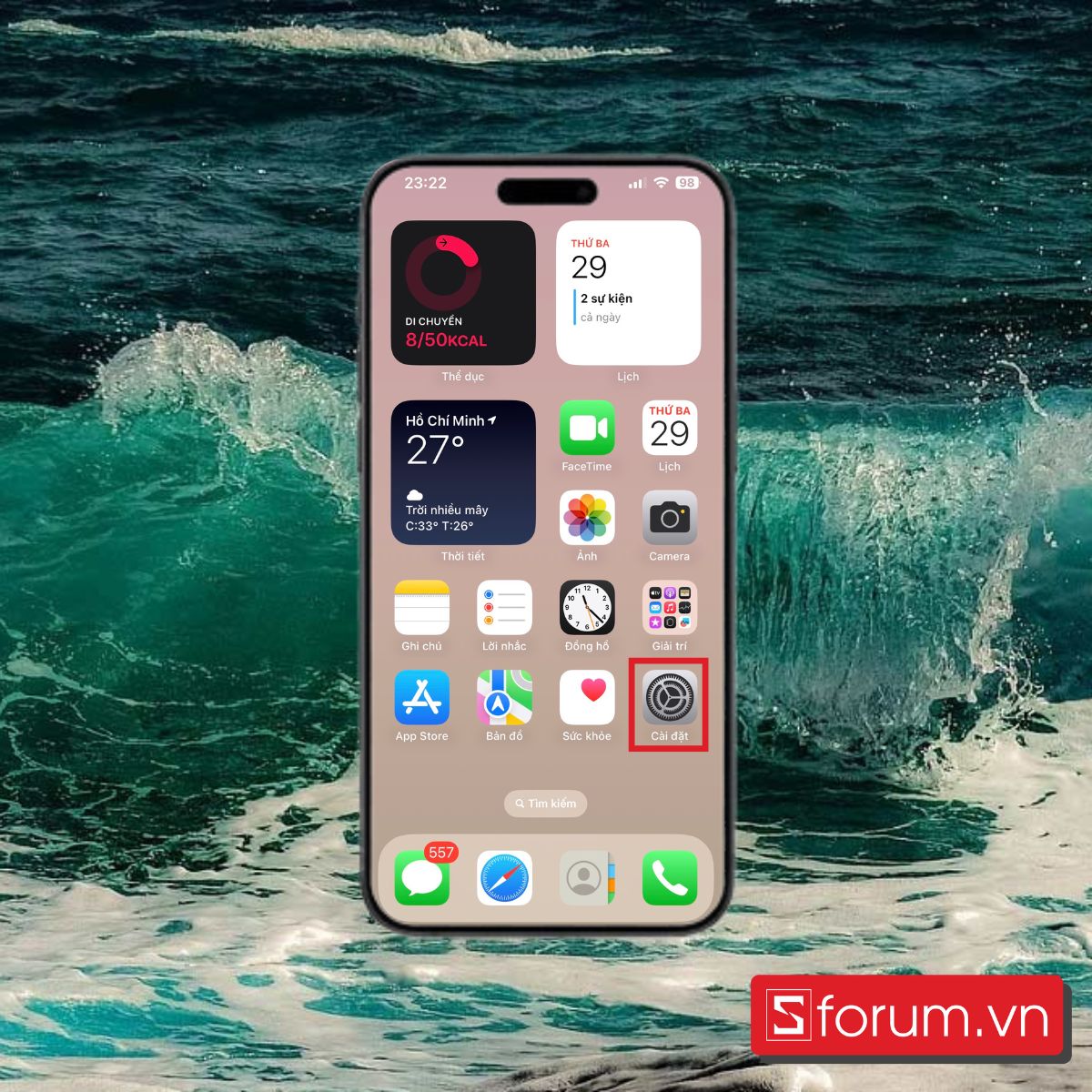 Khắc phục lỗi không kết nối Apple Watch với iPhone bằng cách kiểm tra cập nhật phần mềm - bước 1