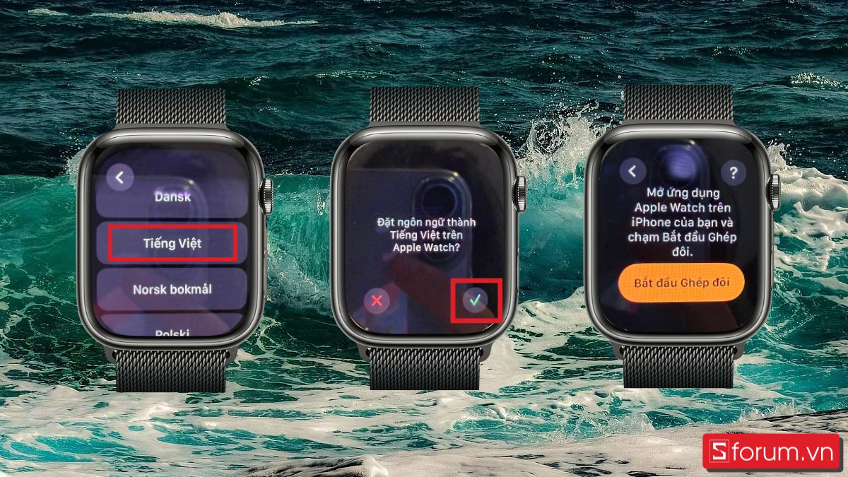 Cách ghép nối Apple Watch với iPhone - bước 1