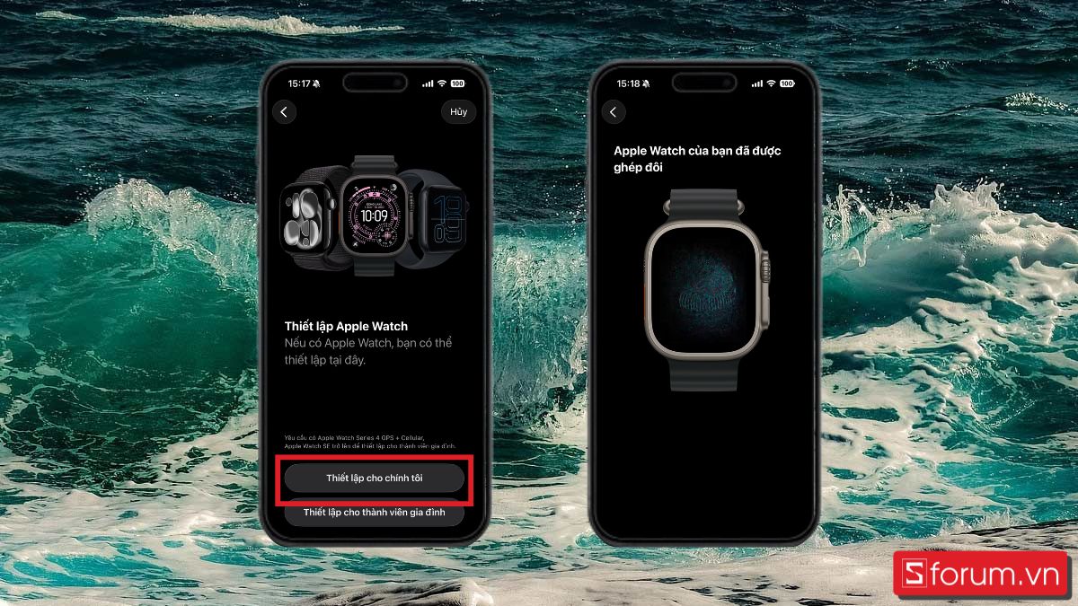 Cách ghép nối Apple Watch với iPhone - bước 4
