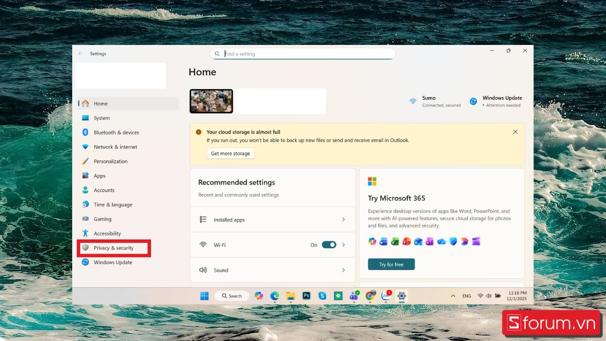 bật quyền truy cập Passkey cho ứng dụng Windows 11 - 4