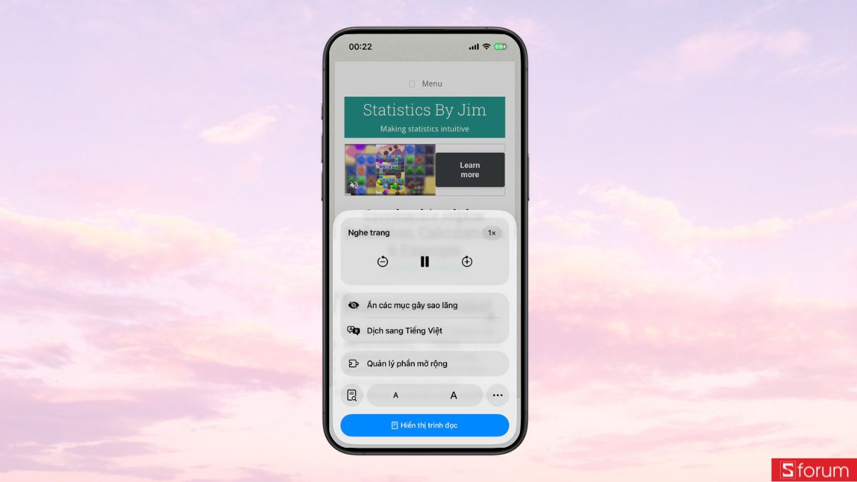 Hoàn tất và nghe