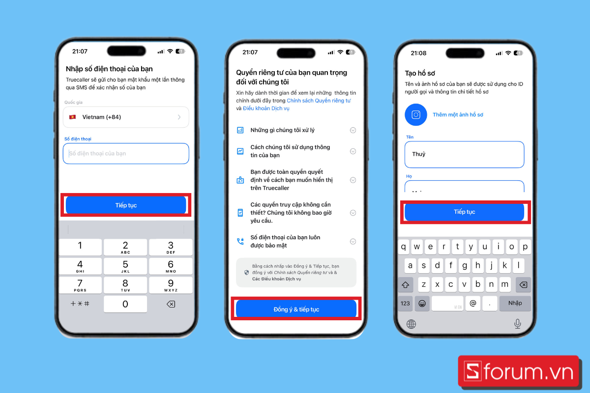 Cách chặn cuộc gọi rác trên iPhone bằng ứng dụng Truecaller bước 4