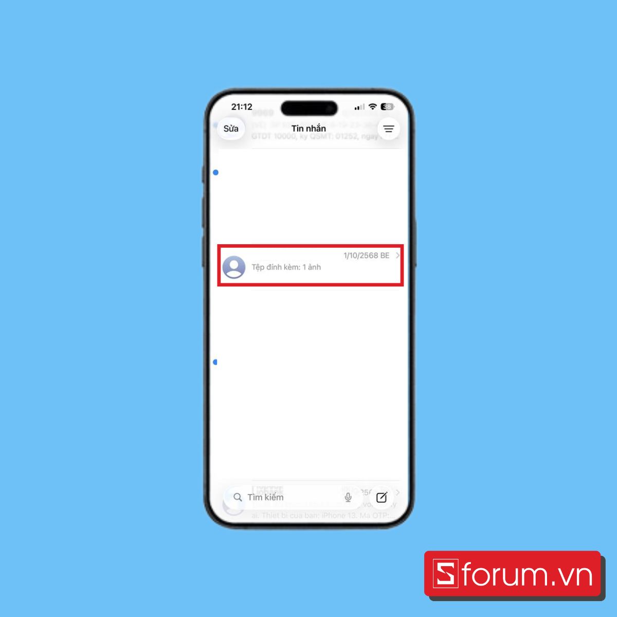 Cách chặn và lọc tin nhắn rác trong ứng dụng iMessage bước 2