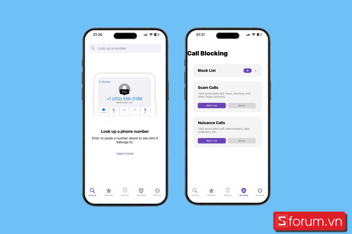 Cách chặn cuộc gọi rác trên iPhone bằng Hiya bước 3-1