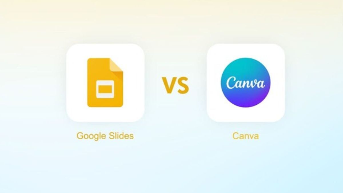 Nên dùng Google Slides kết hợp với Canva