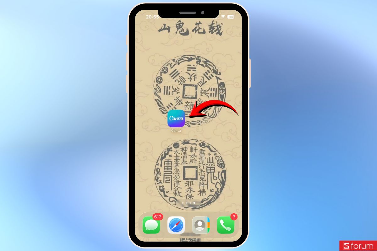 Khởi động Canva