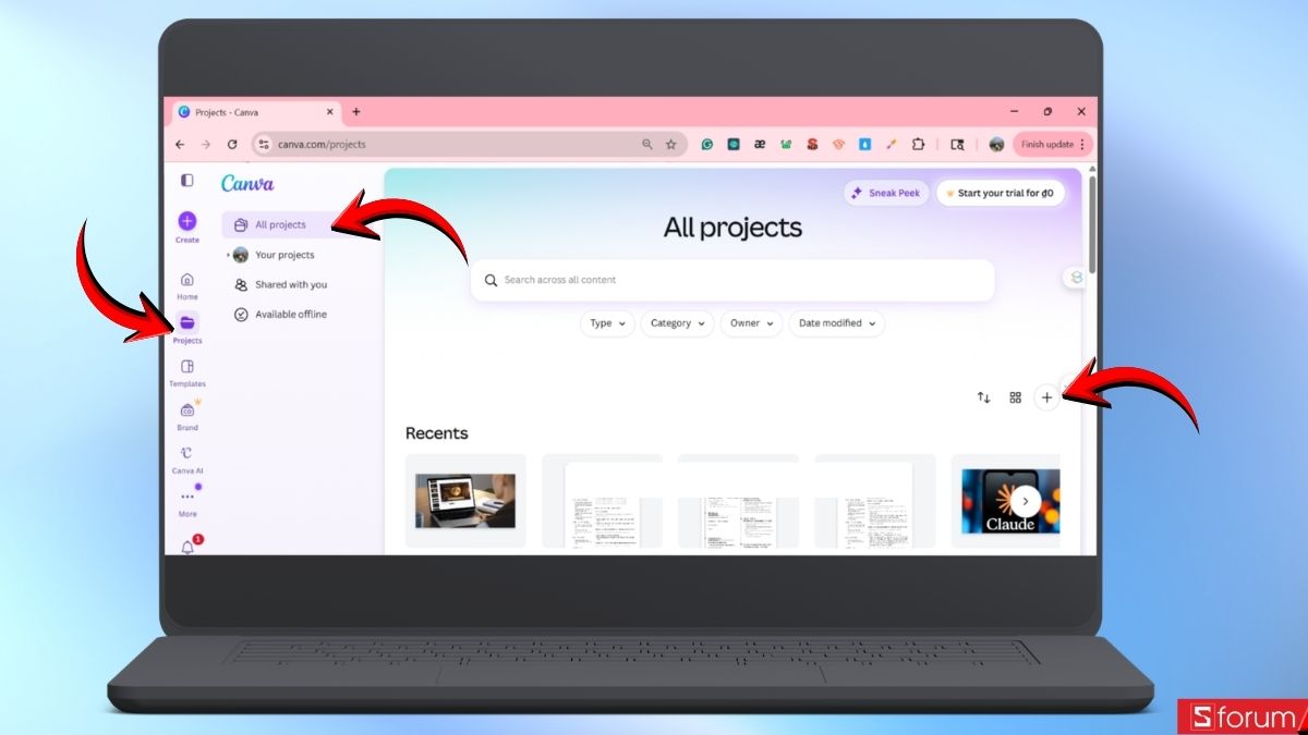 Khởi tạo quy trình kết nối Google Slide với Canva