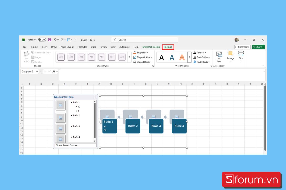 Cách dùng SmartArt để thiết kế sơ đồ quy trình chuyên nghiệp 13