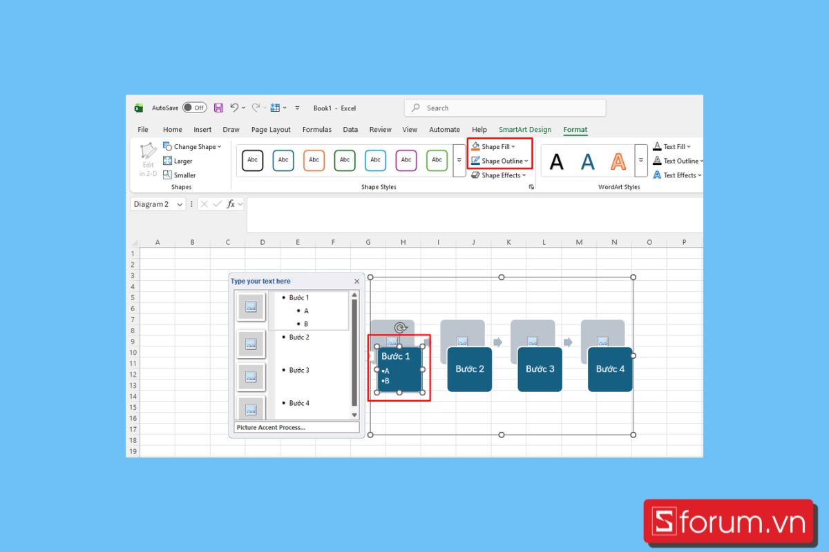 Cách dùng SmartArt để thiết kế sơ đồ quy trình chuyên nghiệp 14