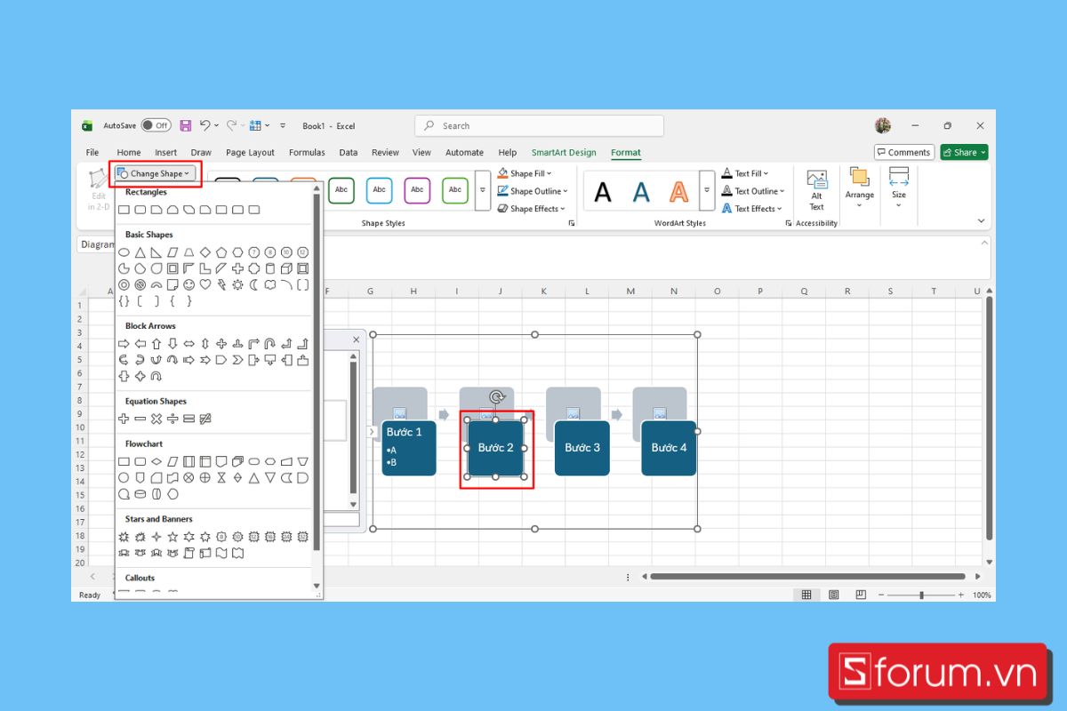 Cách dùng SmartArt để thiết kế sơ đồ quy trình chuyên nghiệp 15