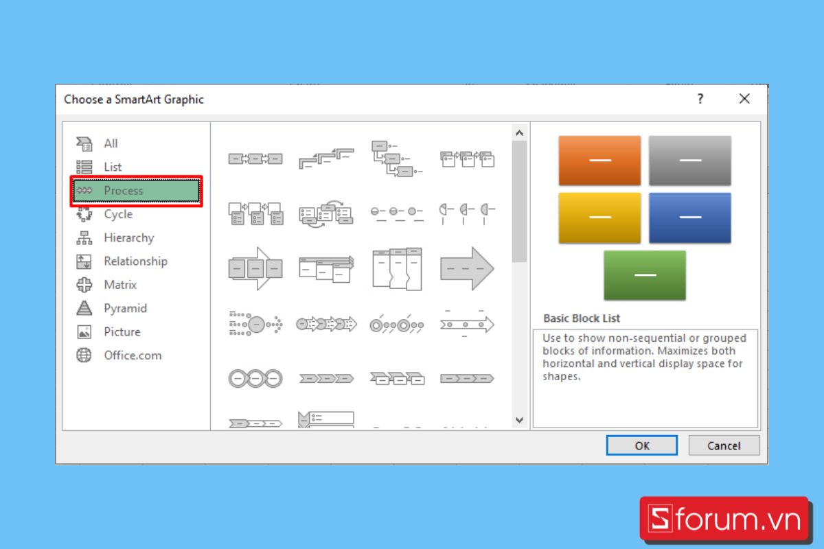 Cách dùng SmartArt để thiết kế sơ đồ quy trình chuyên nghiệp 4
