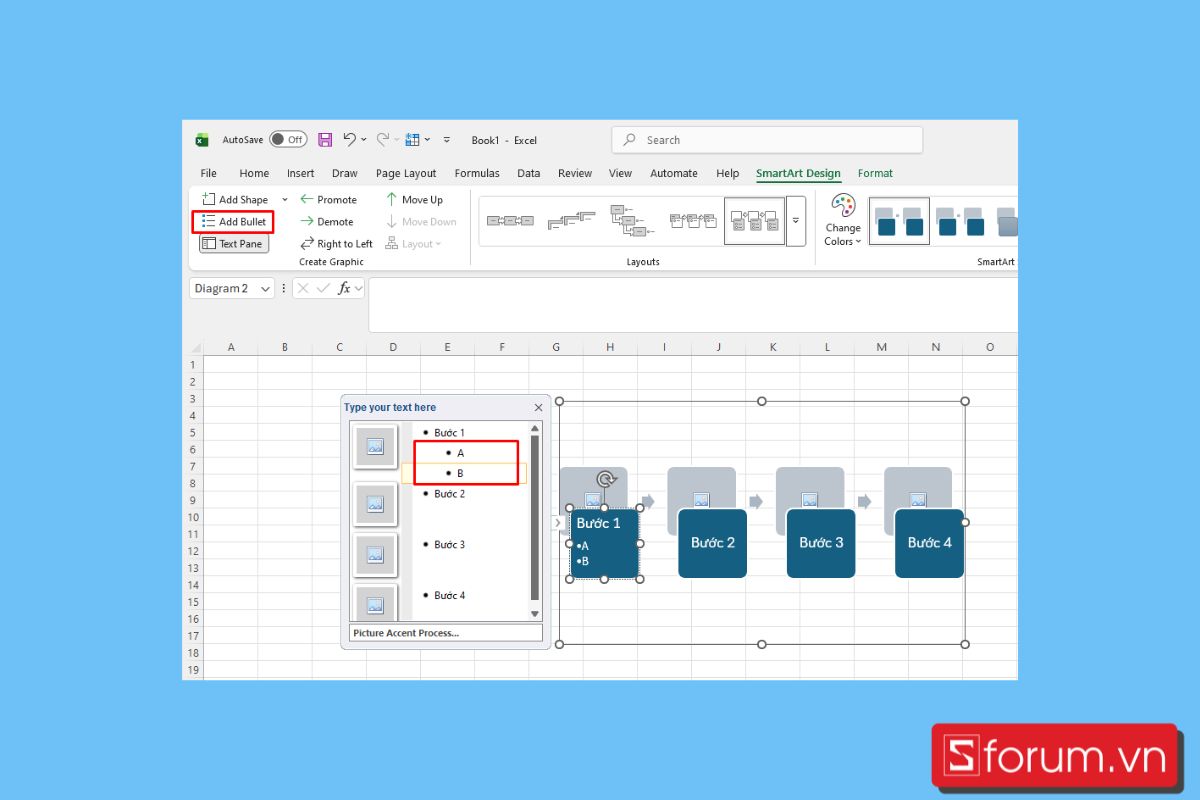 Cách dùng SmartArt để thiết kế sơ đồ quy trình chuyên nghiệp 8
