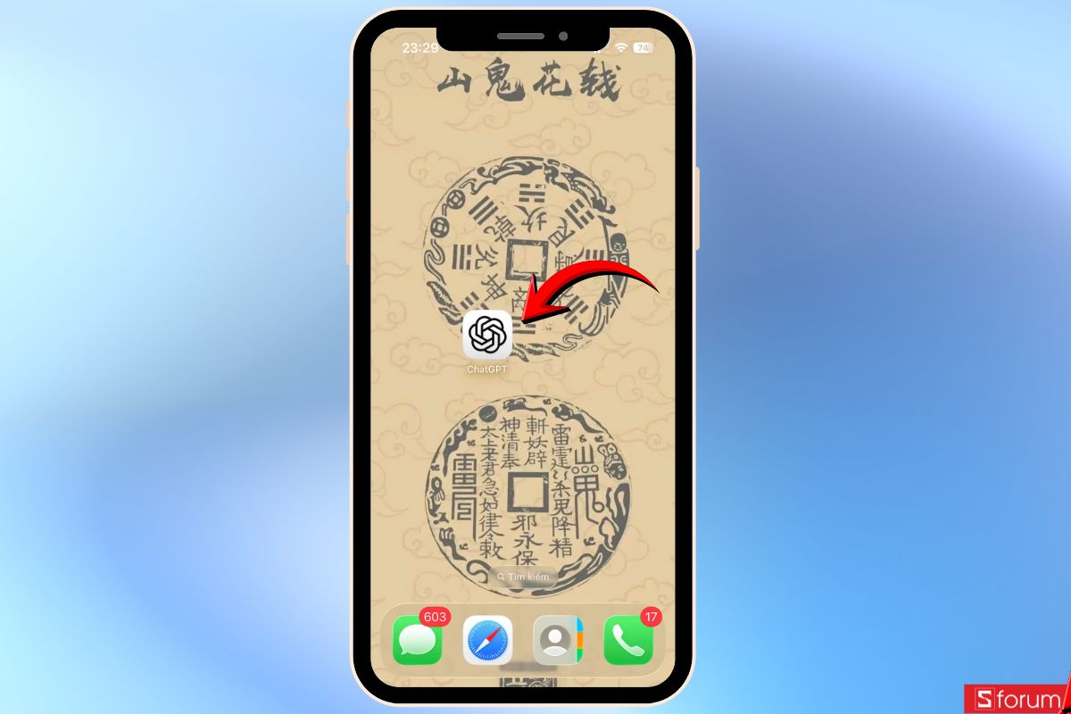 Truy cập vào ChatGPT