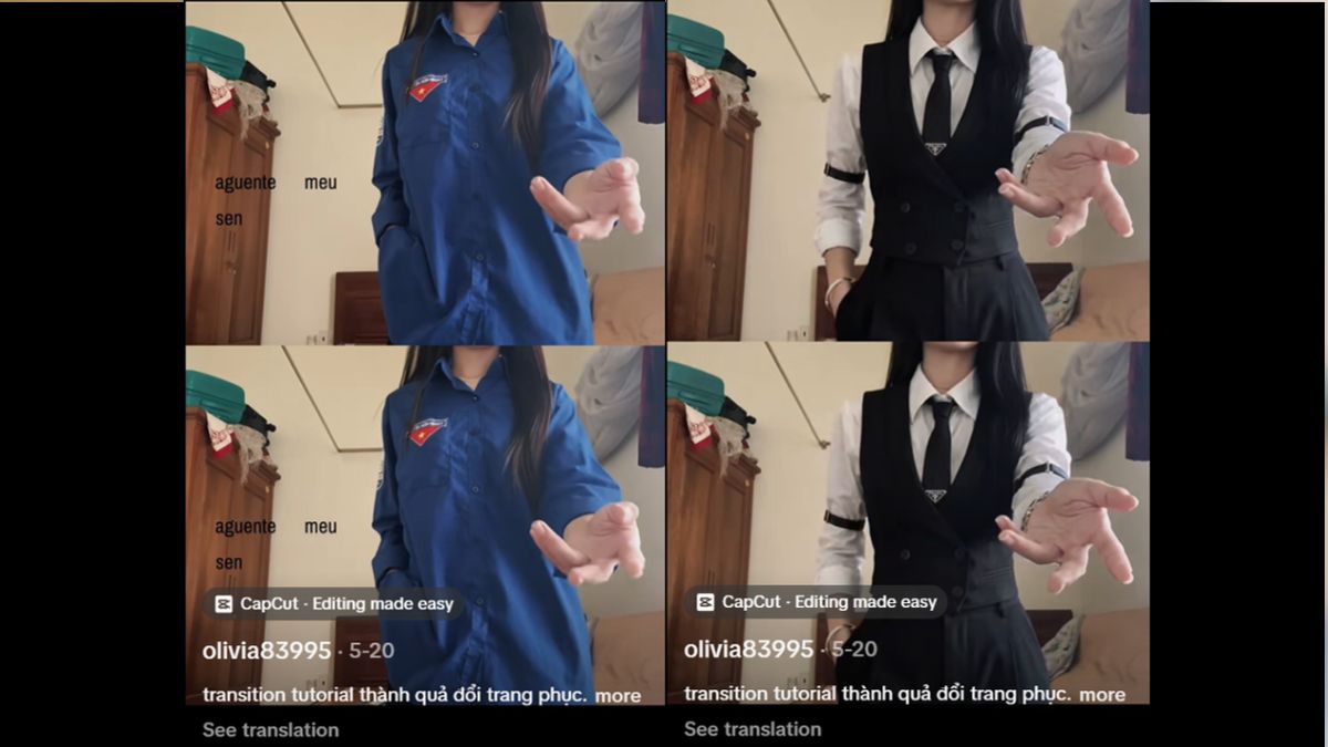 Đu trend mặc vest AI