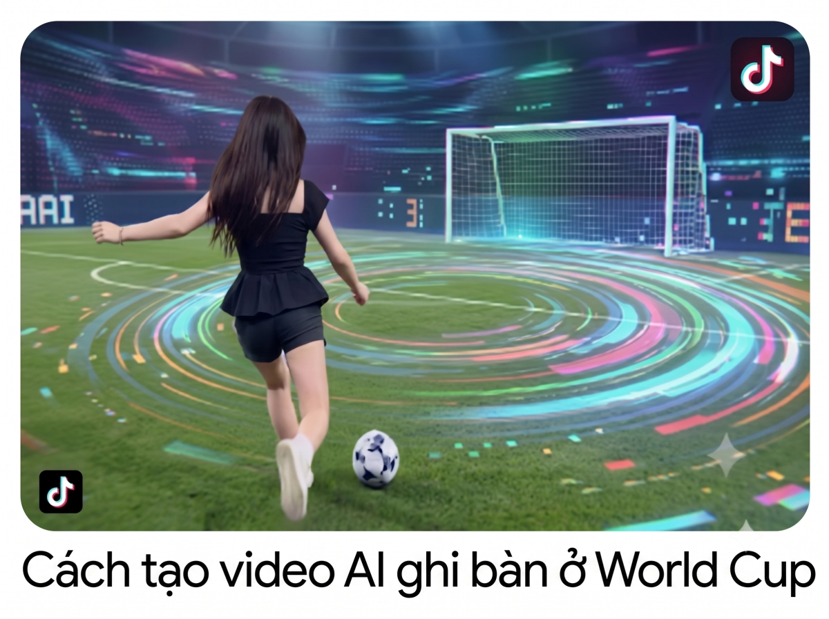 Trend làm video AI ghi bàn ở World Cup