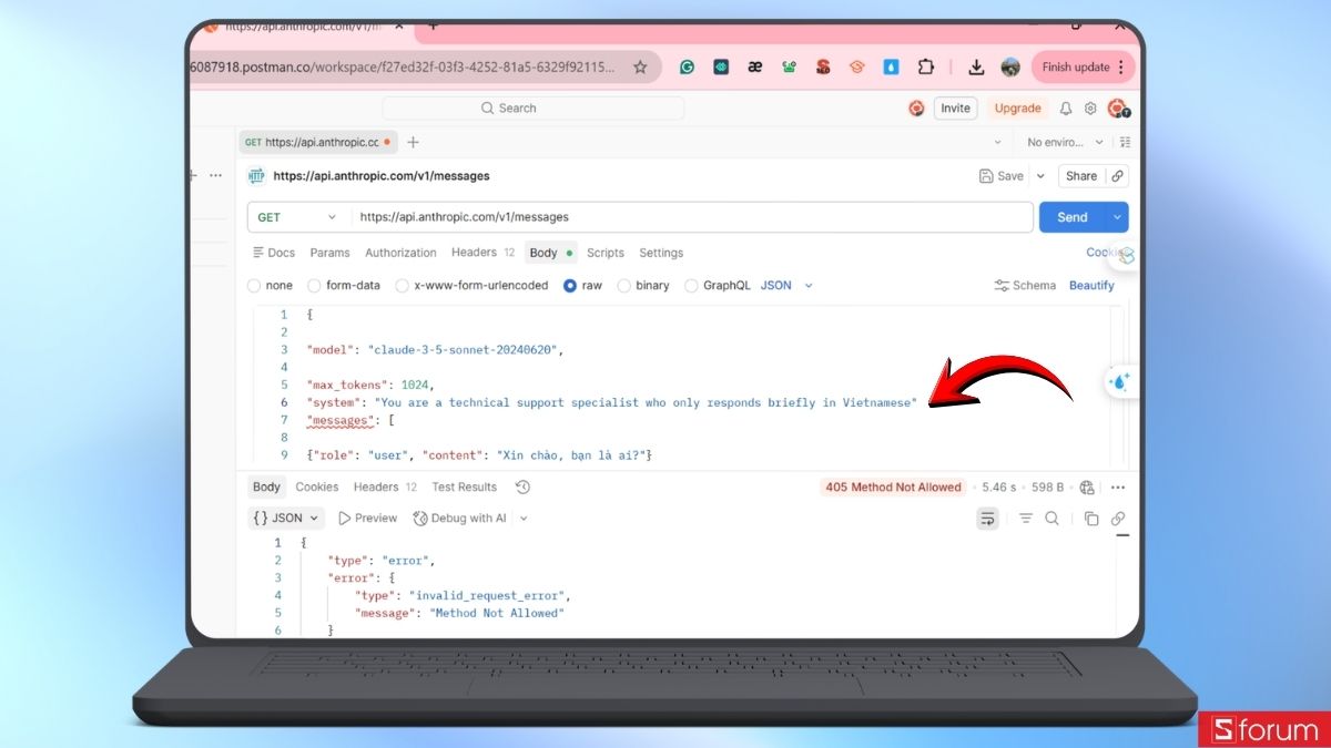 Sử dụng tham số System