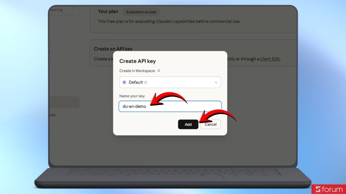 Nhập tên để tạo mã