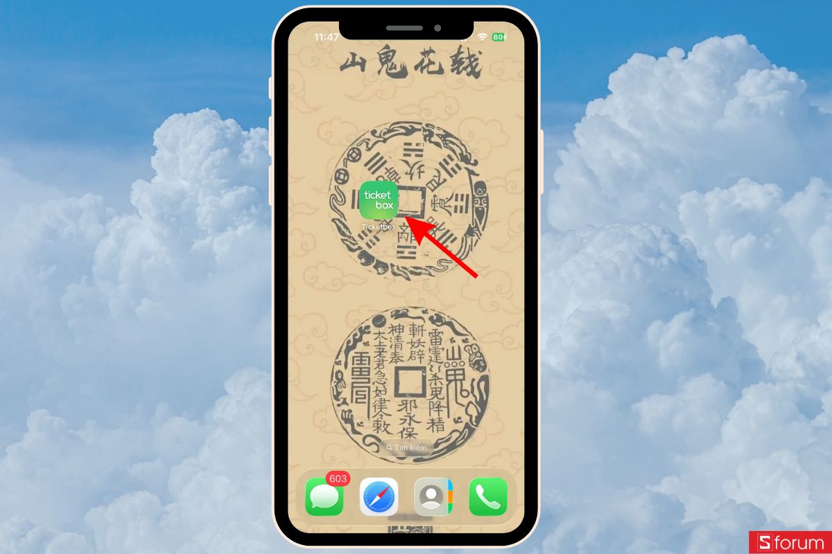 Khởi động ứng dụng
