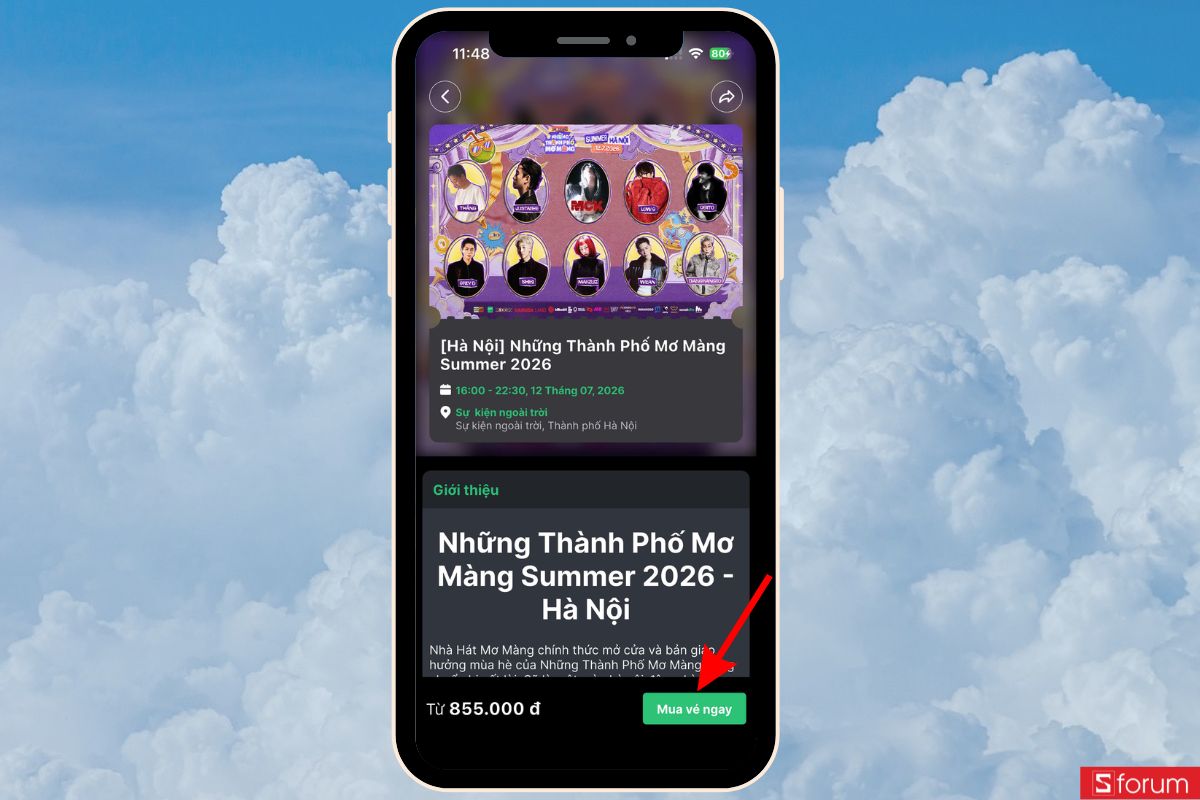 Chọn mua vé ngay