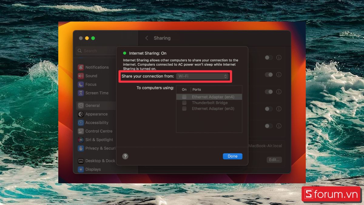 cách quên wifi trên macbook 25