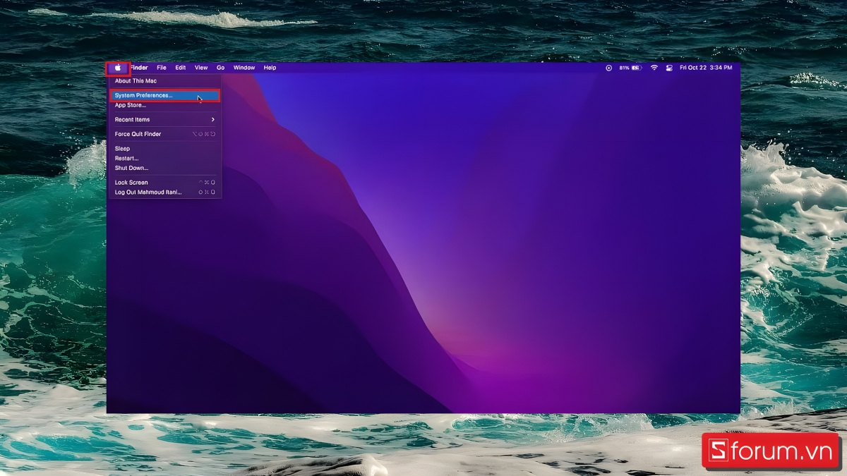 cách quên wifi trên macbook 7