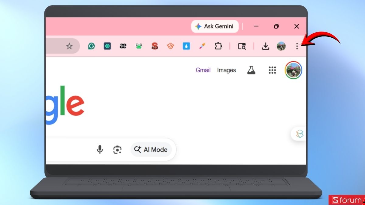 Vào phần cài đặt Google Chrome