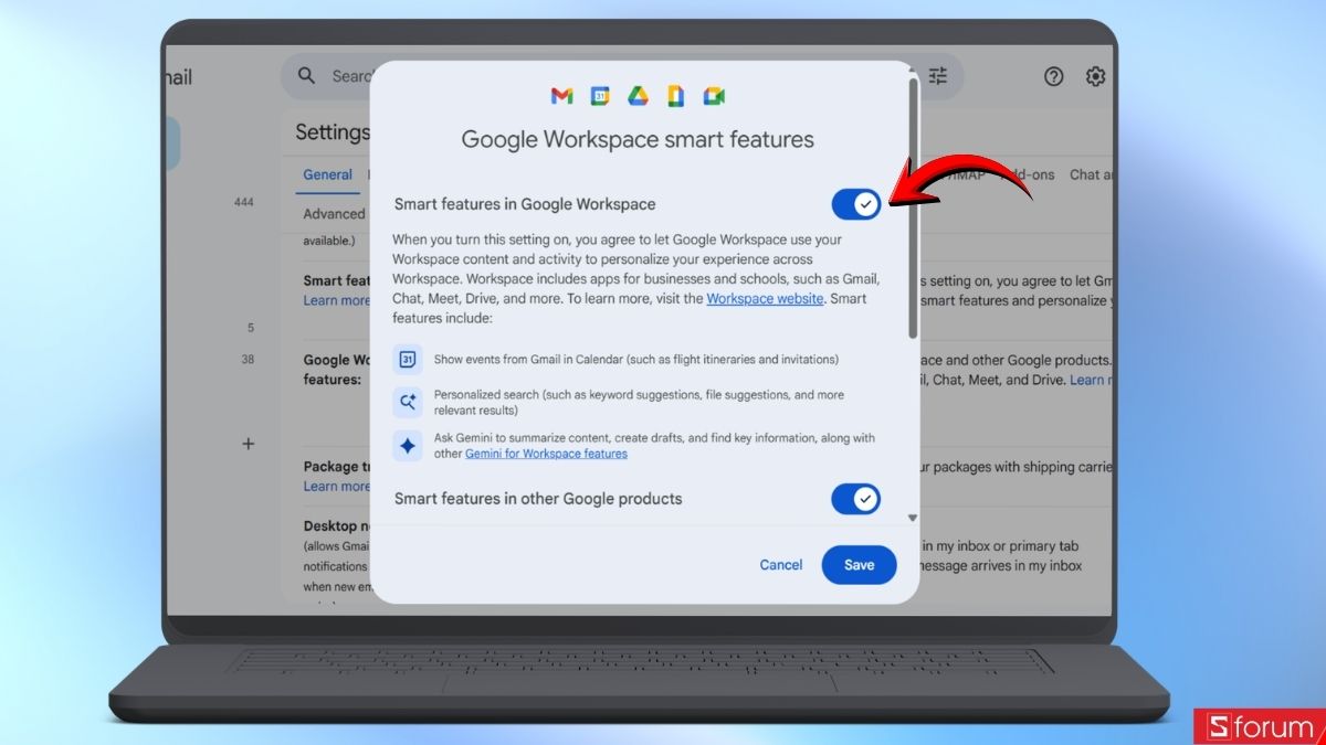 Tắt chế độ AI trên Gmail