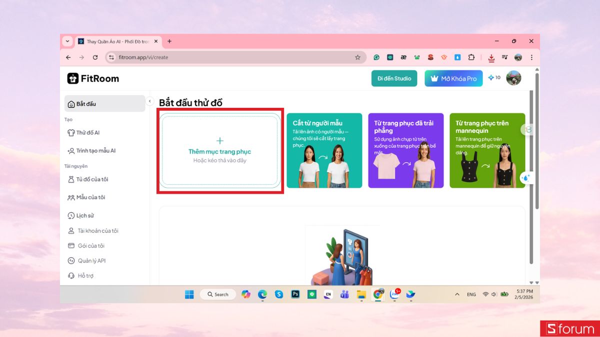 Tải hình ảnh áo dài lên