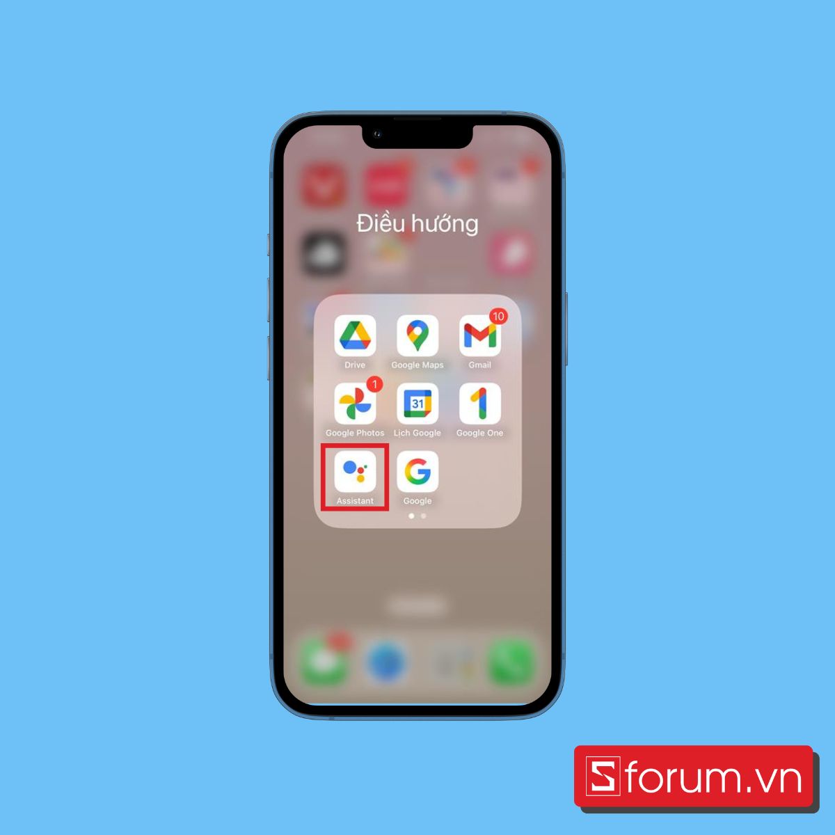 Mở ứng dụng Google Photo