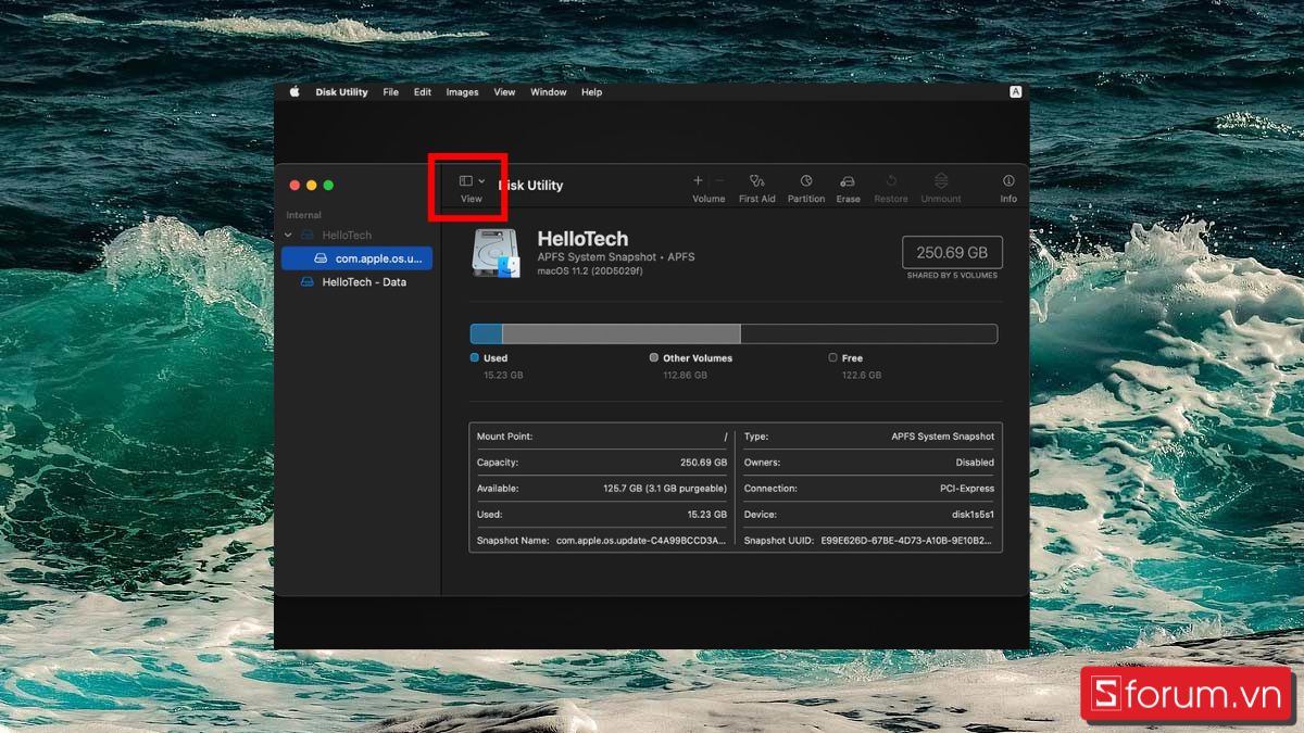 Cách cài lại MacBook trên macOS Big Sur bước 2+