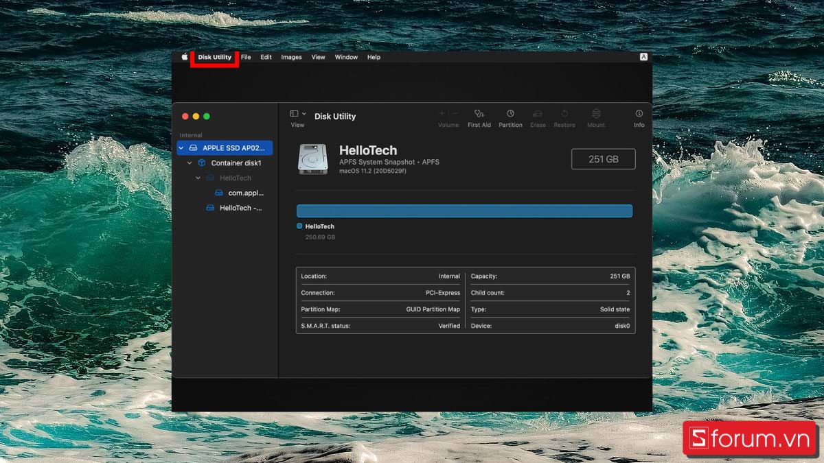 Cách cài lại MacBook trên macOS Big Sur bước 3+