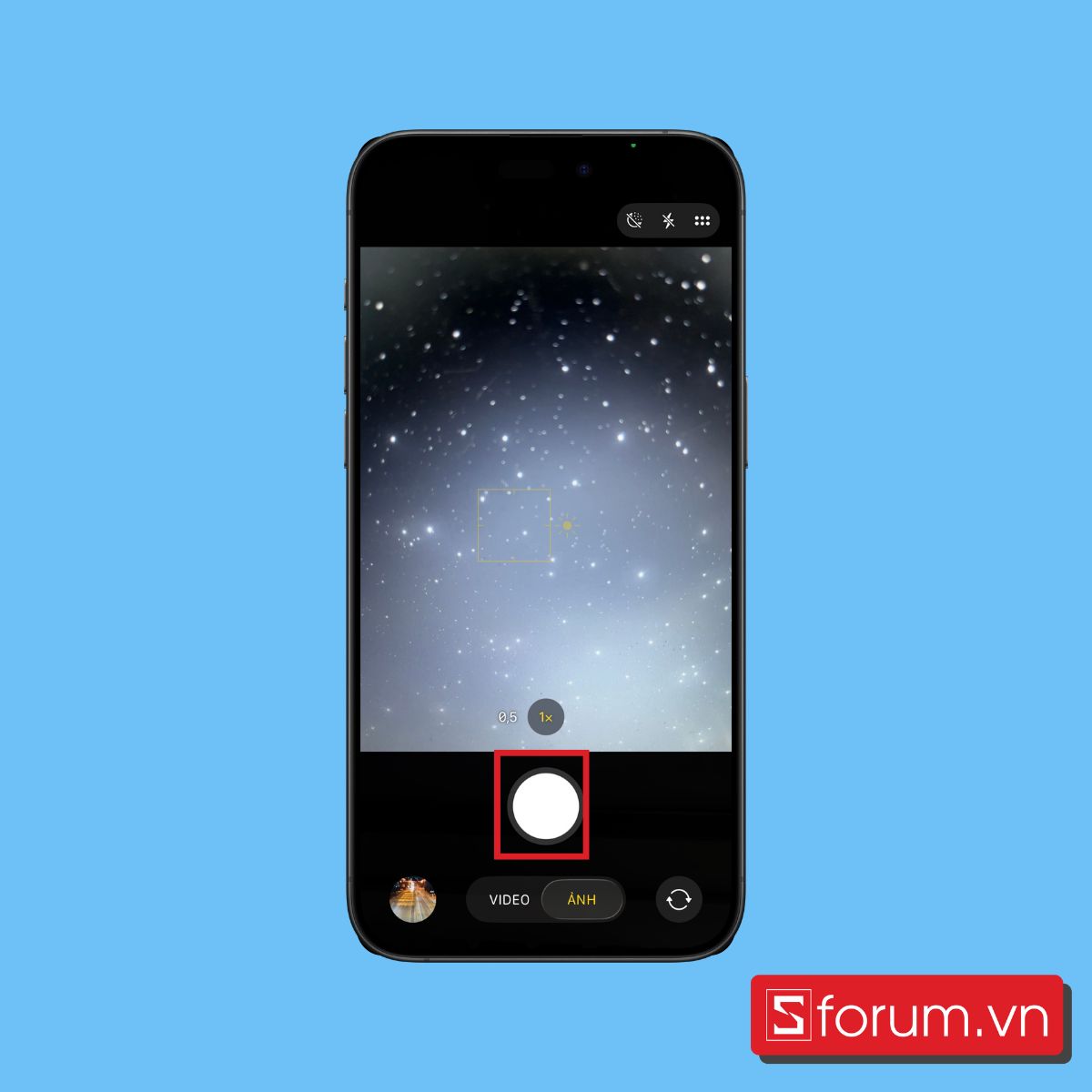 cách chụp phơi sáng trên iPhone với tính năng live photos bước 2