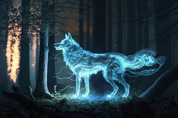 hình nền sói cô độc 3