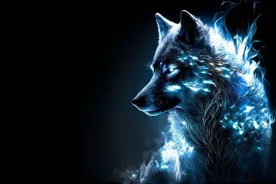 hình nền sói cô độc 6
