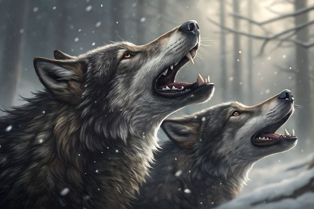 hình nền sói cô độc 11