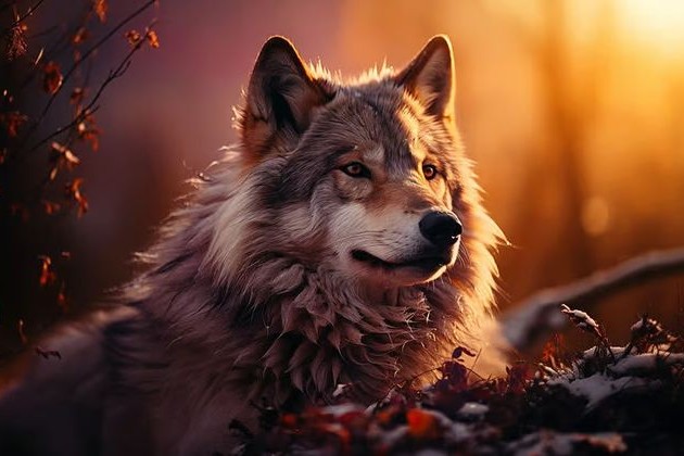 hình nền sói cô độc 79