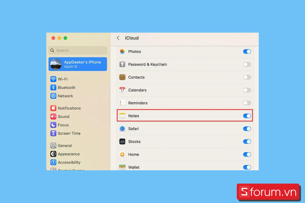 Hướng dẫn đồng bộ ghi chú trên iCloud để làm việc hiệu quả 9
