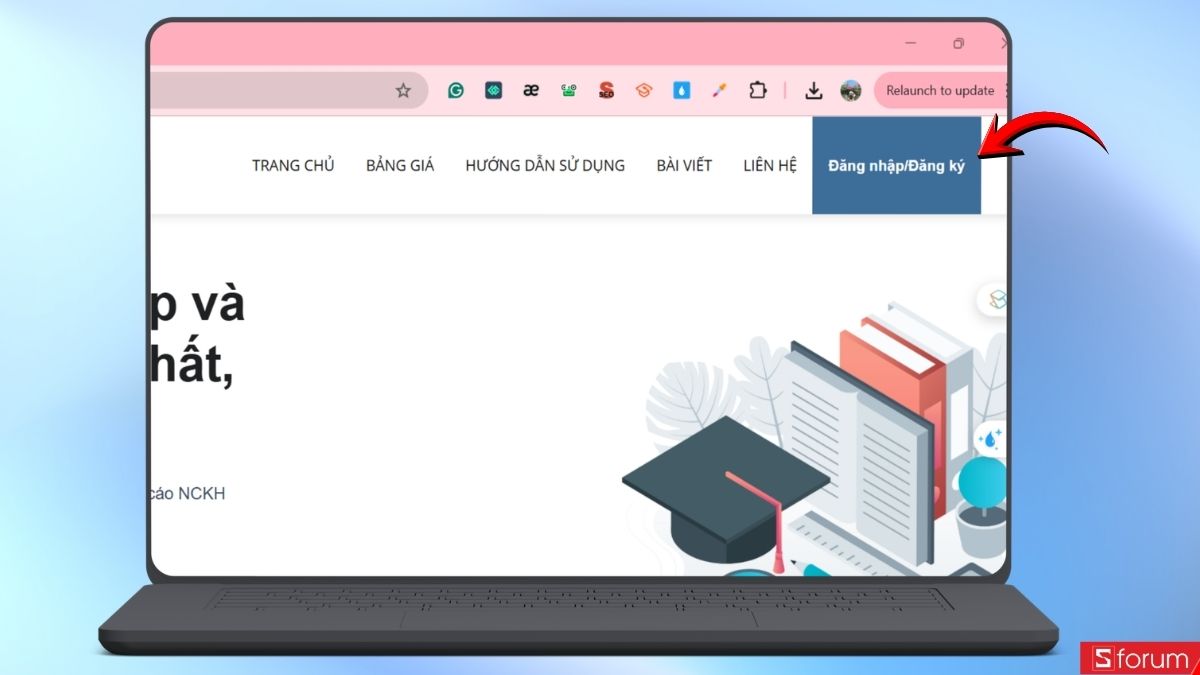 Đăng nhập hoặc đăng ký tài khoản