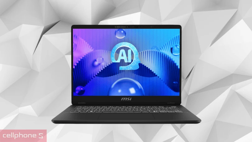 Laptop cho sinh viên kiến trúc MSI Prestige 14 AI Studio C1VEG-056VN